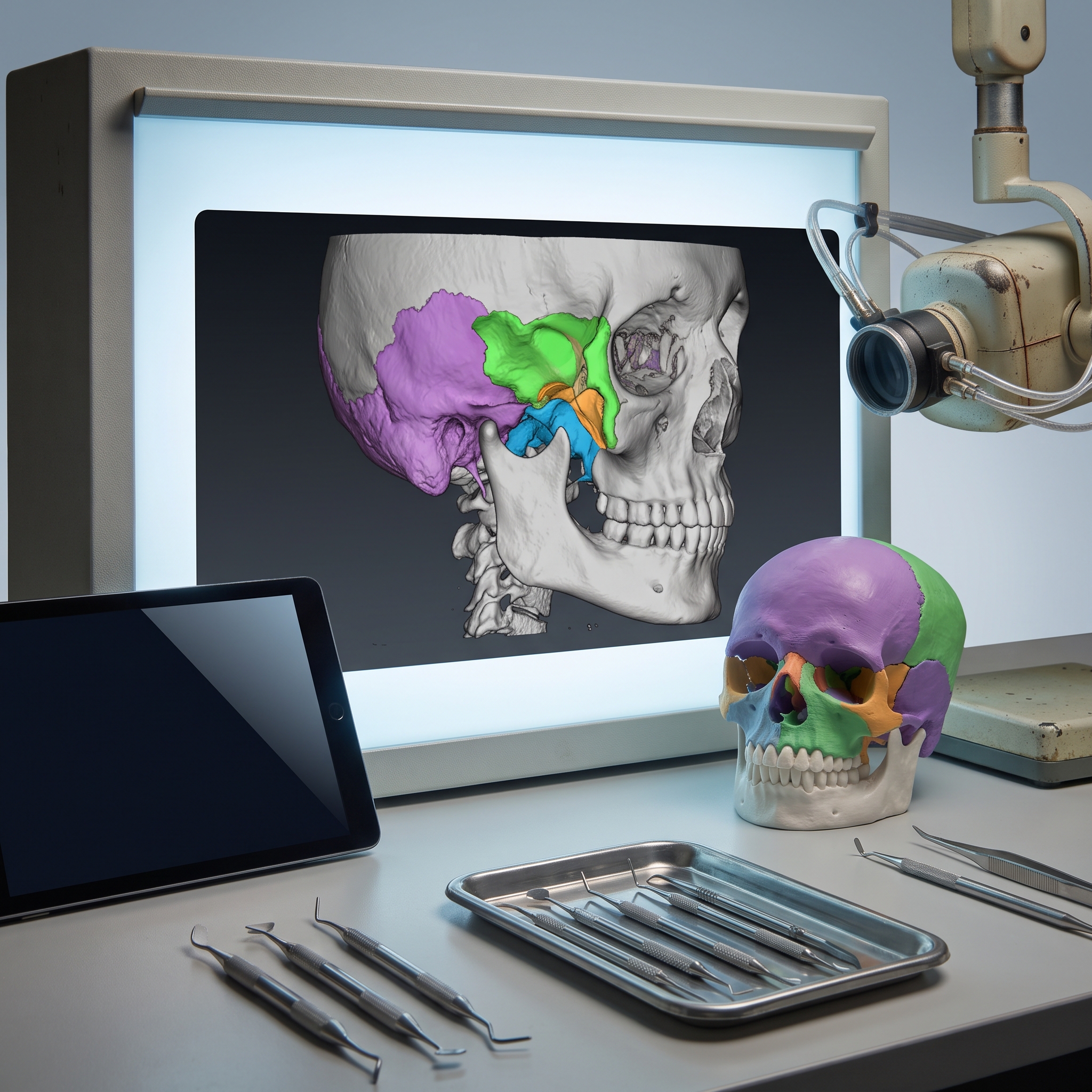 Deep learning model for automated segmentation of sphenoid sinus and middle skull base structures in CBCT volumes using nnU-Net v2