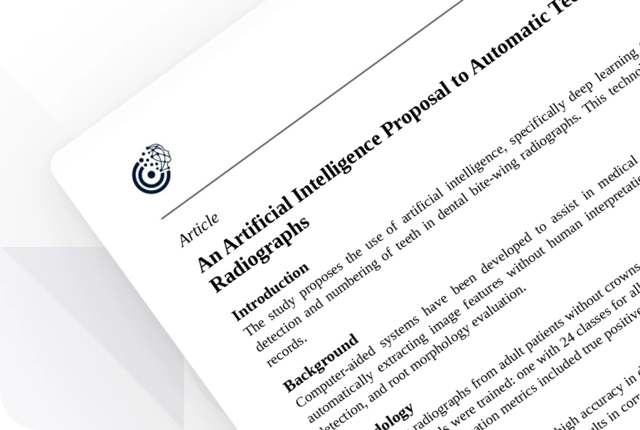 Diş Bitewing Radyografilerinde Otomatik Diş Tespiti ve Numalandırma için Yapay Zeka Önerisi