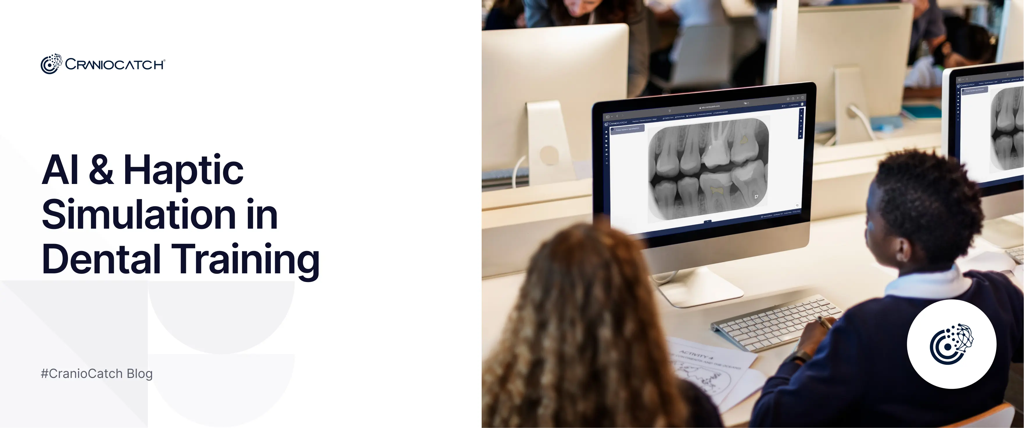 AI & Haptic Simulation in Dental Training | CranioCatch