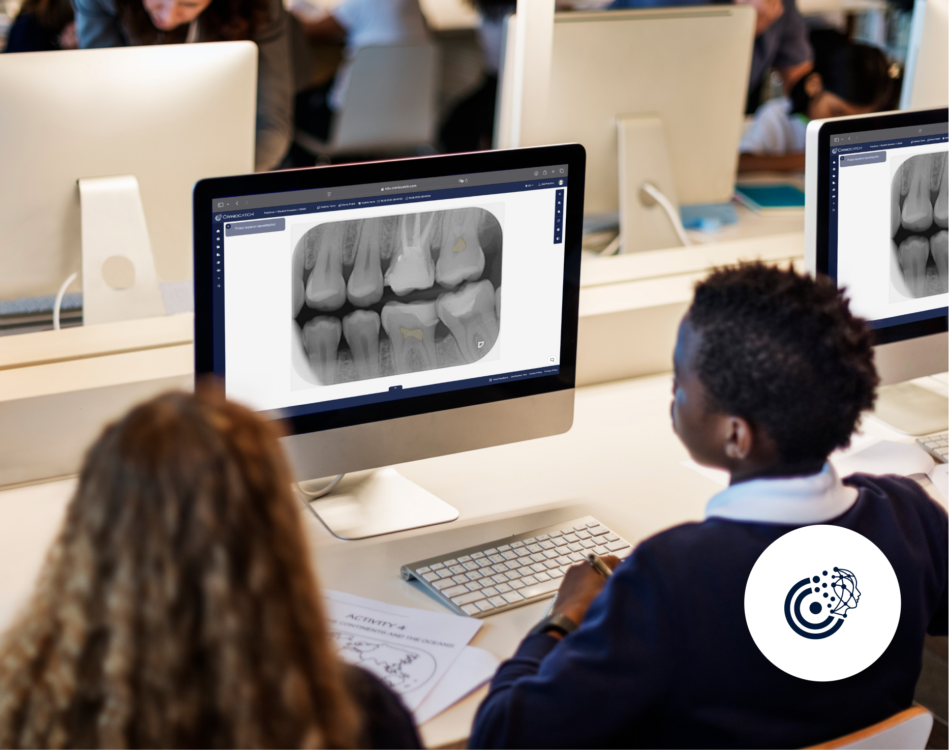 AI & Haptic Simulation in Dental Training | CranioCatch