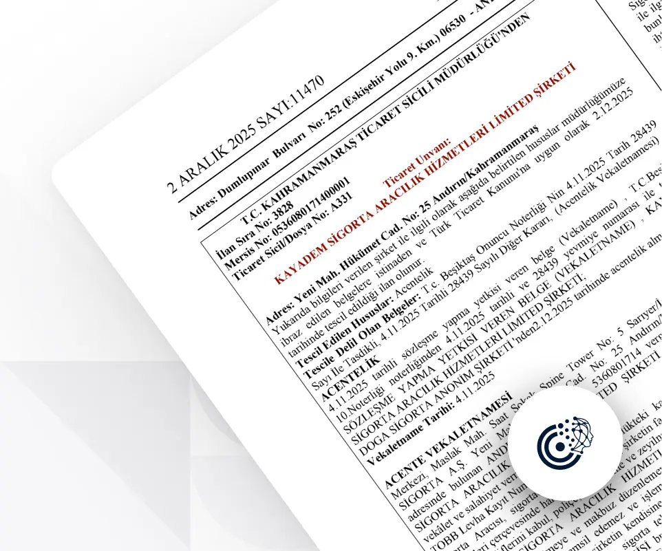 2 Aralık Ticaret Sicil Gazetesi: CranioCatch Sermaye Artırımı