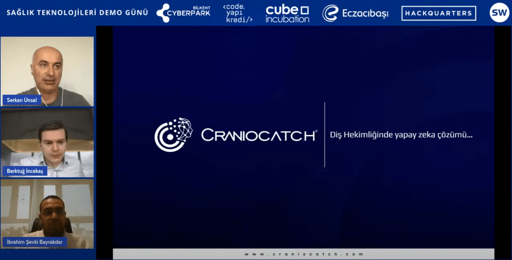 CranioCatch “Sağlık Teknolojileri Demo Günü” finalinde...