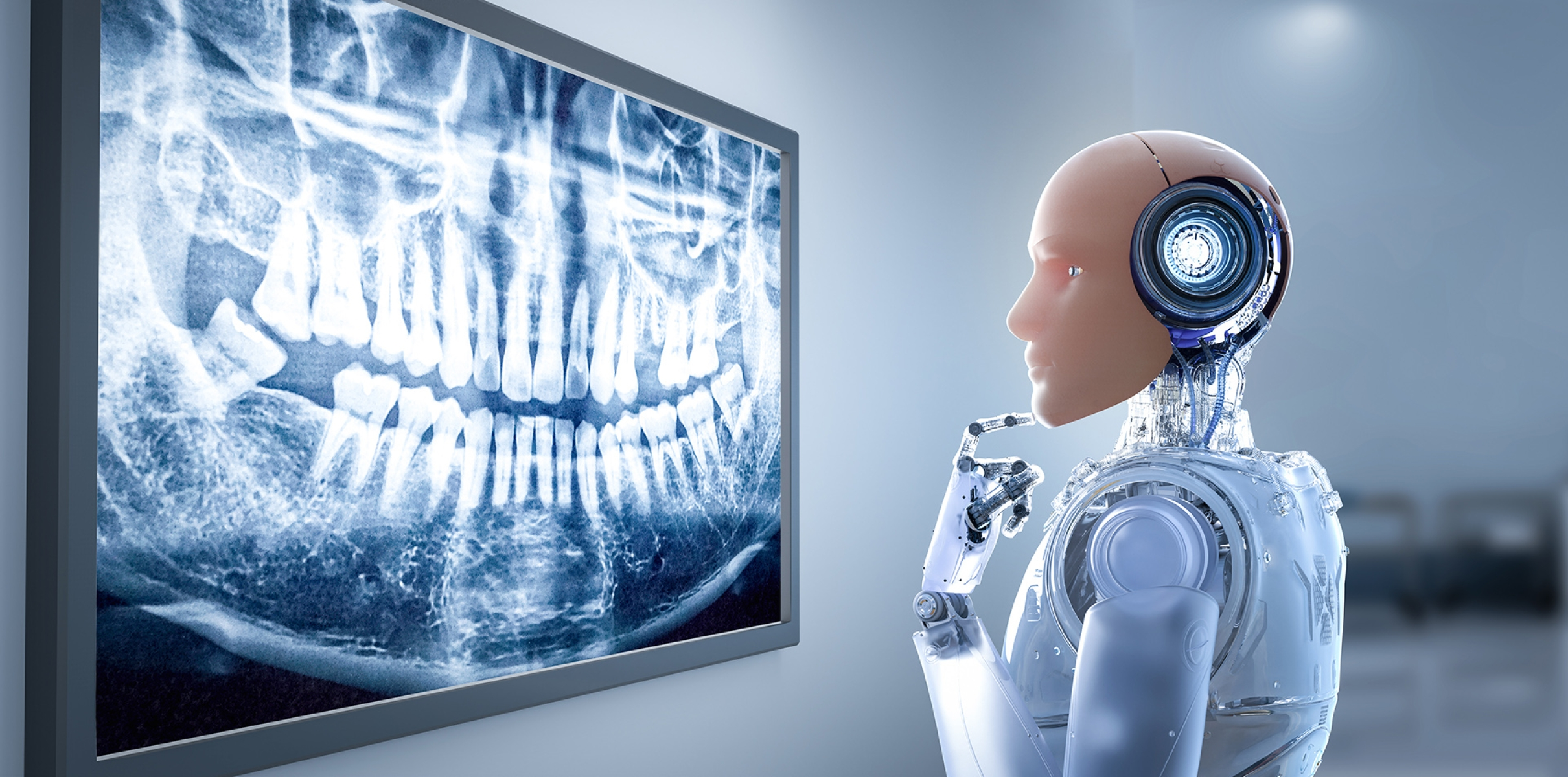 will artificial intelligence take over dental jobs – robot panoramik röntgen inceliyor