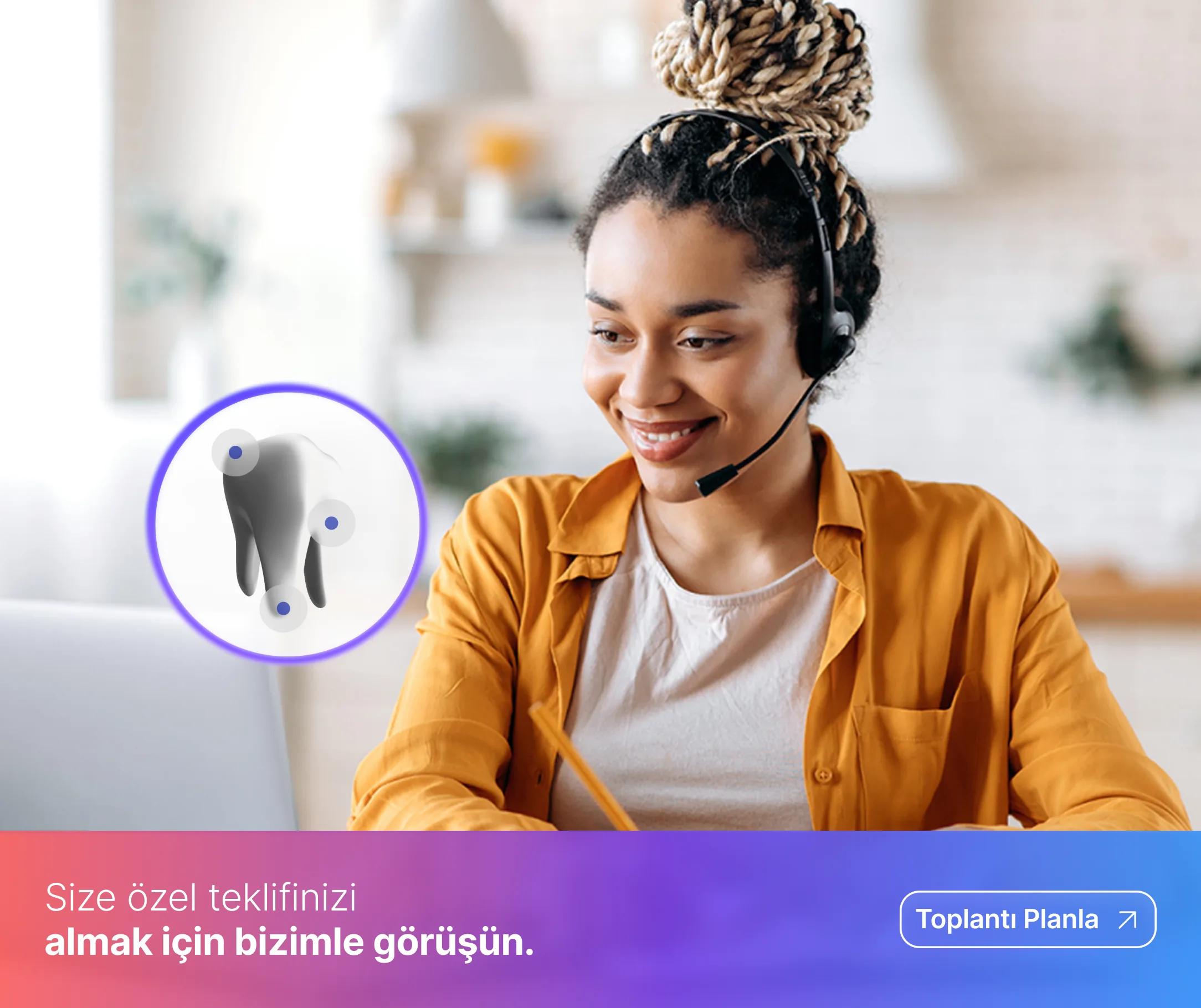 Size özel teklif için bizimle görüşün - toplantı planlayın